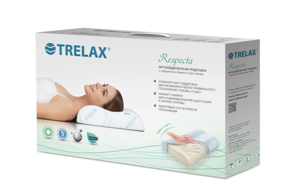 Ортопедическая подушка Trelax Respecta, П05